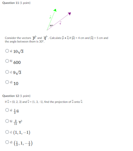 2, 3) and b = (-2, 0, 3). Find 23 + 36.