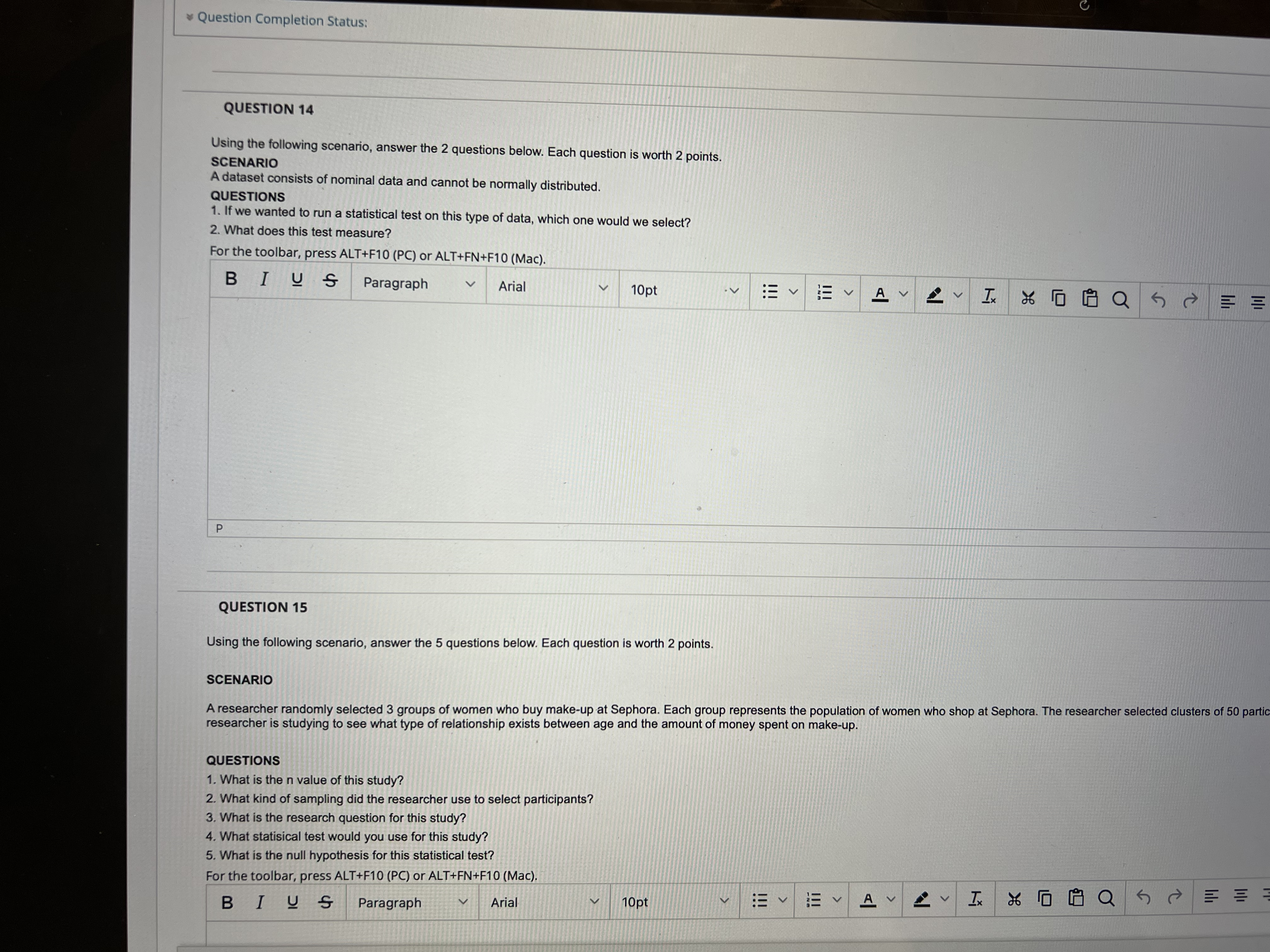 the following questions based on the distribution above. 1. Describe the shape