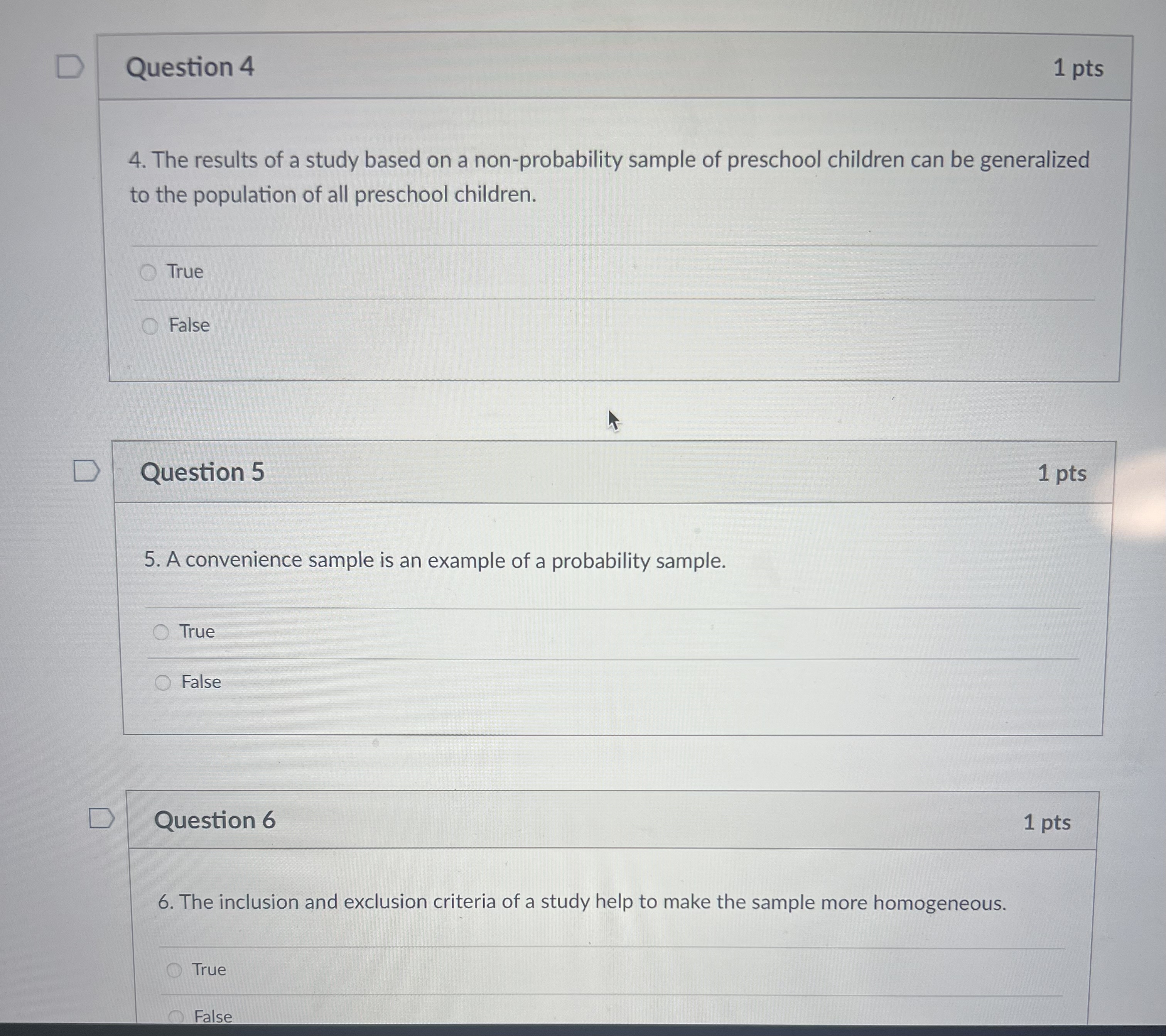 Determined by the value obtained for a given statistical test O d.