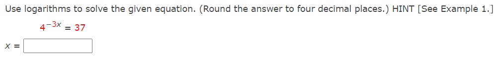 the answer to four decimal places.) 5.5(10X) = 3 Savings FlybynightSavings.com is