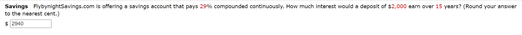would a deposit of $2,000 earn over 15 years? (Round your answer