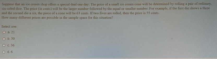 under certainty - expected value under risk for best alternative. O b.