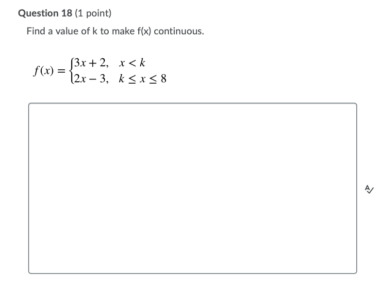 17, 18, 19 \fQuestion 16 (1 point) For which of the following