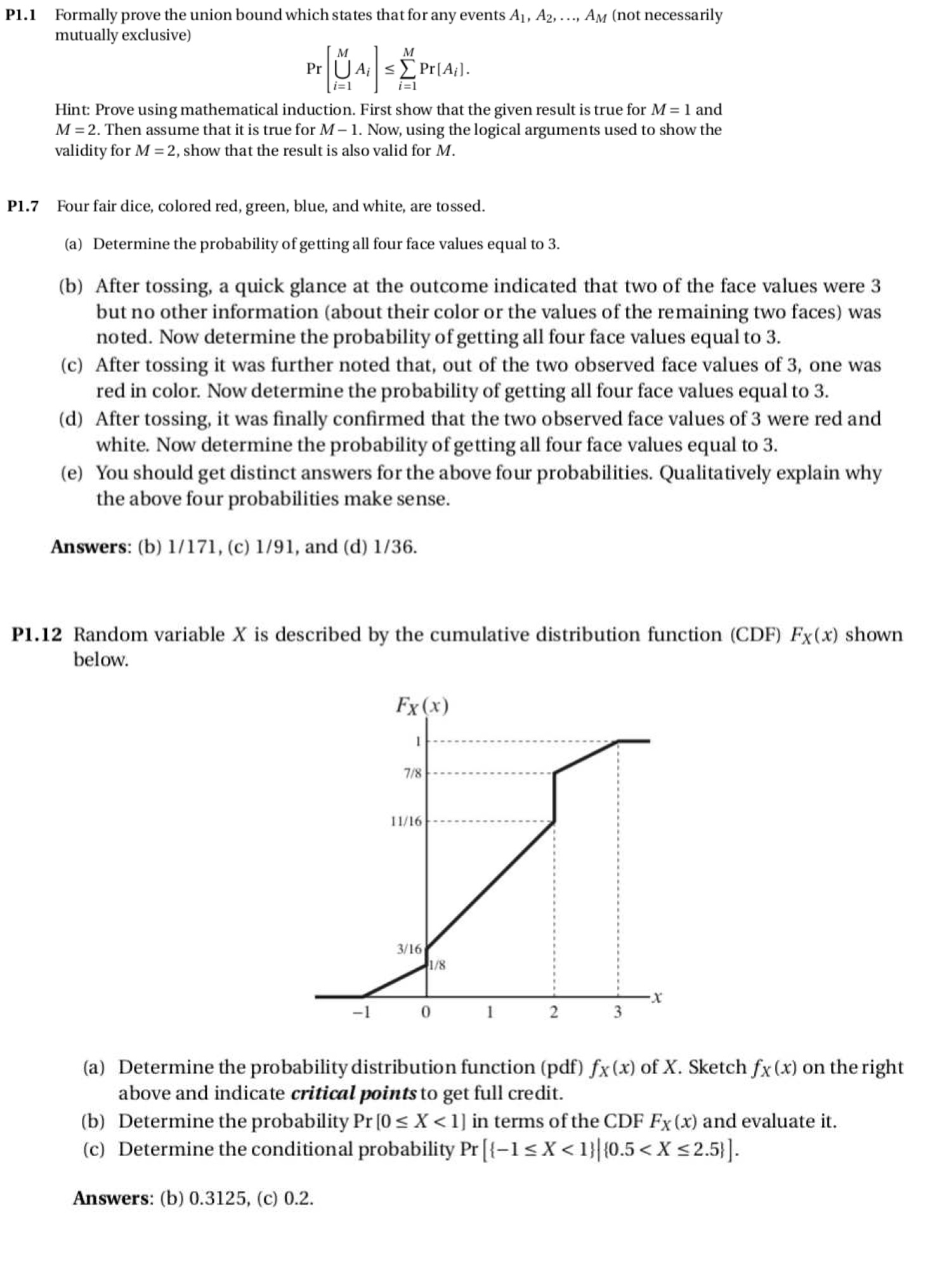 I don't know how to solve the problems. Help me. Pl.l Formally