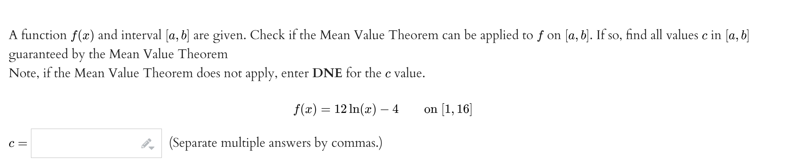 function f(x) = 2% + 1 on the interval [1,9]. (A) Find