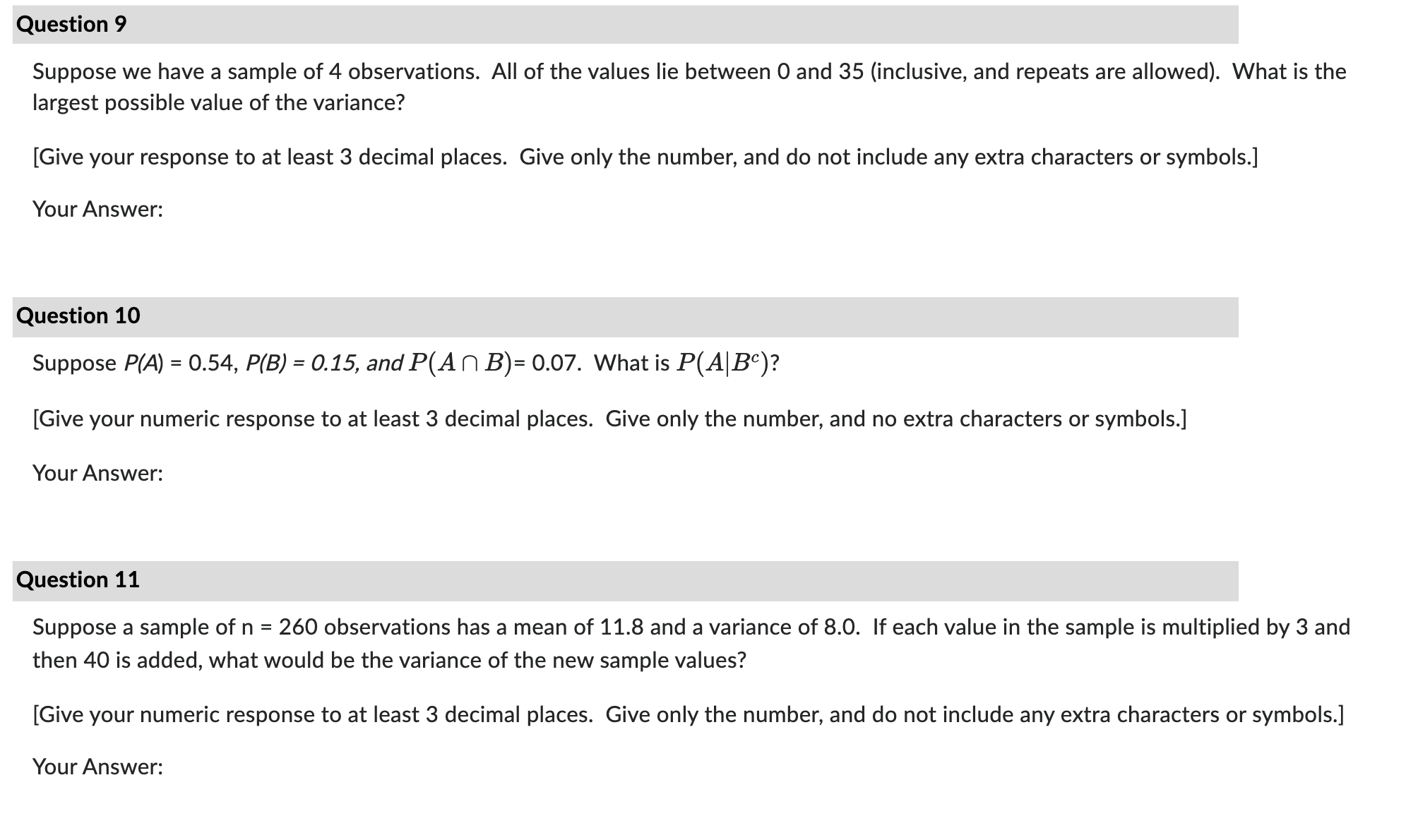 0.05. What is P(AC D B)? [Give your numeric response to at