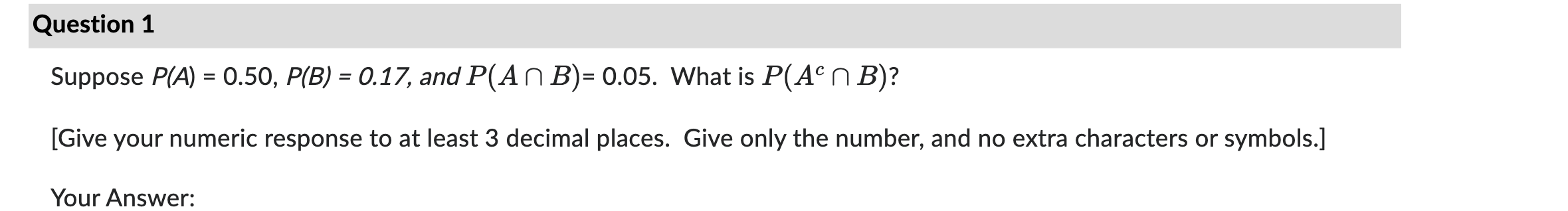 or symbols.] Your Answer: Question 2 Consider the following frequency histogram of