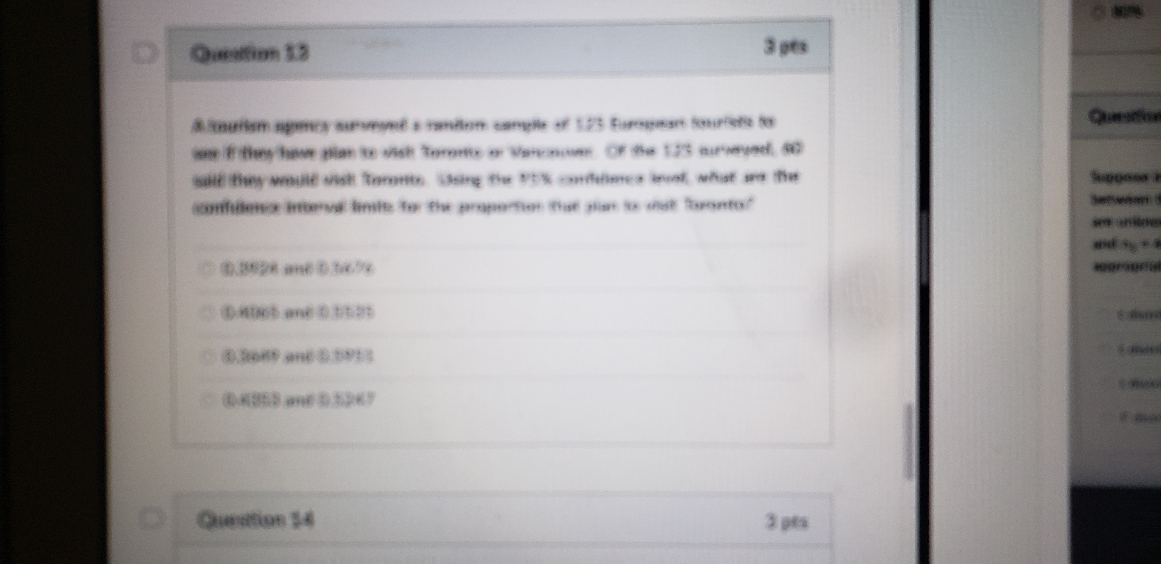 Minimum Observation = 15 Q1 = 40 Q2 =75 Q3 = 90