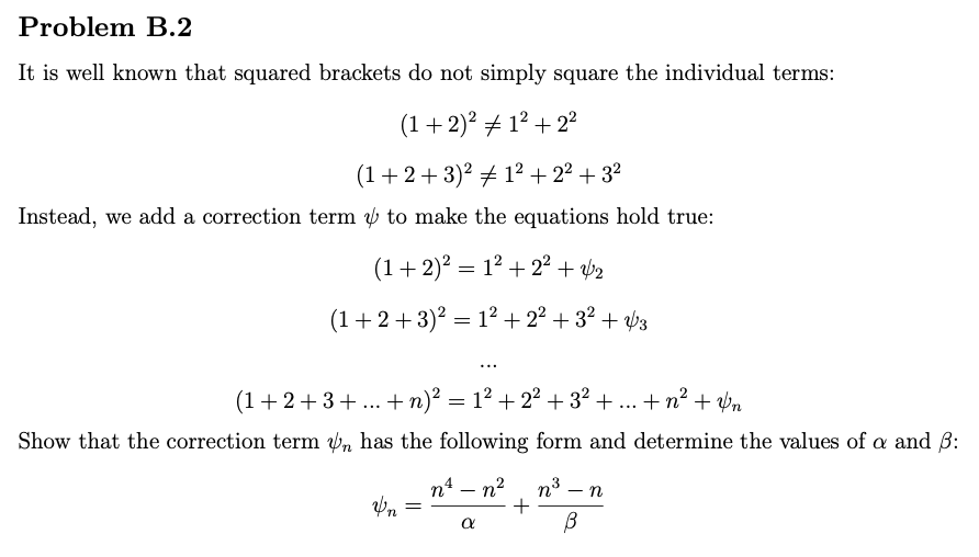  Problem A. 1 Determine A, B1 C such that all of