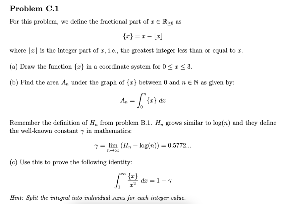 Hn = 1+ 09 K + +...+ n Prove the following identity: