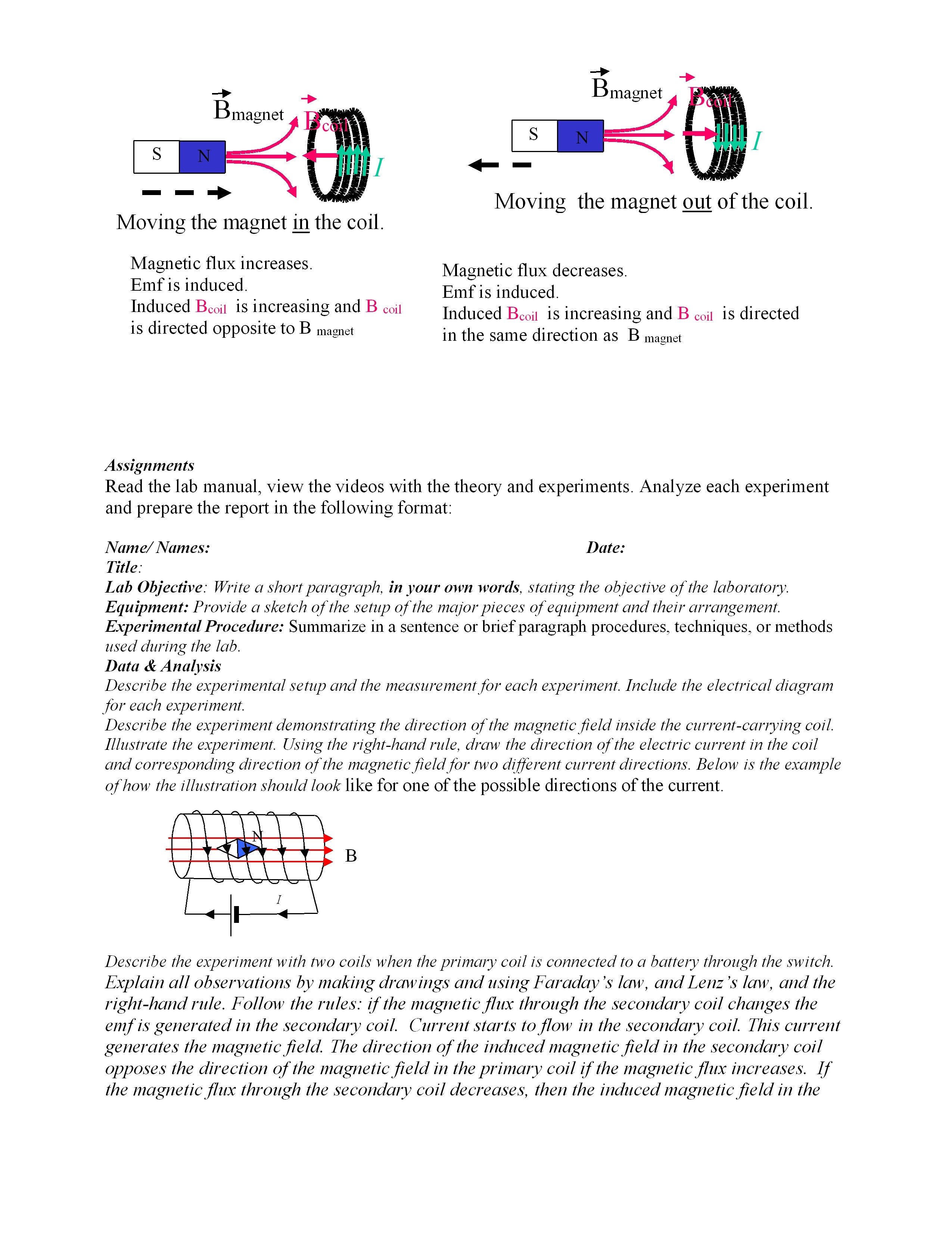  Could some help me. I have a lab report due and