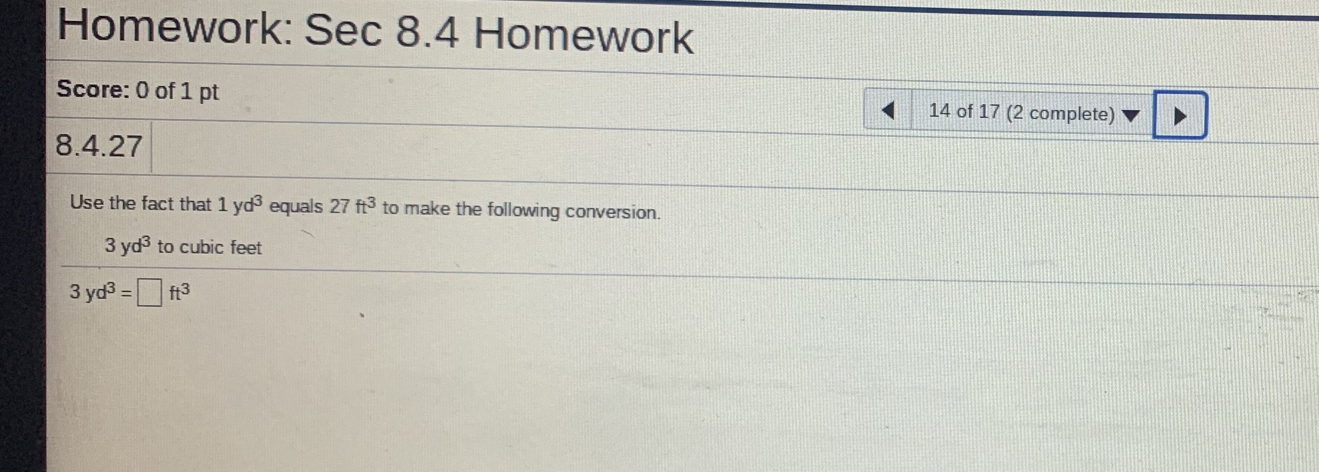 1 pt 10 of 10 (10 complete) HW Score: 92.86%, 9.29 of
