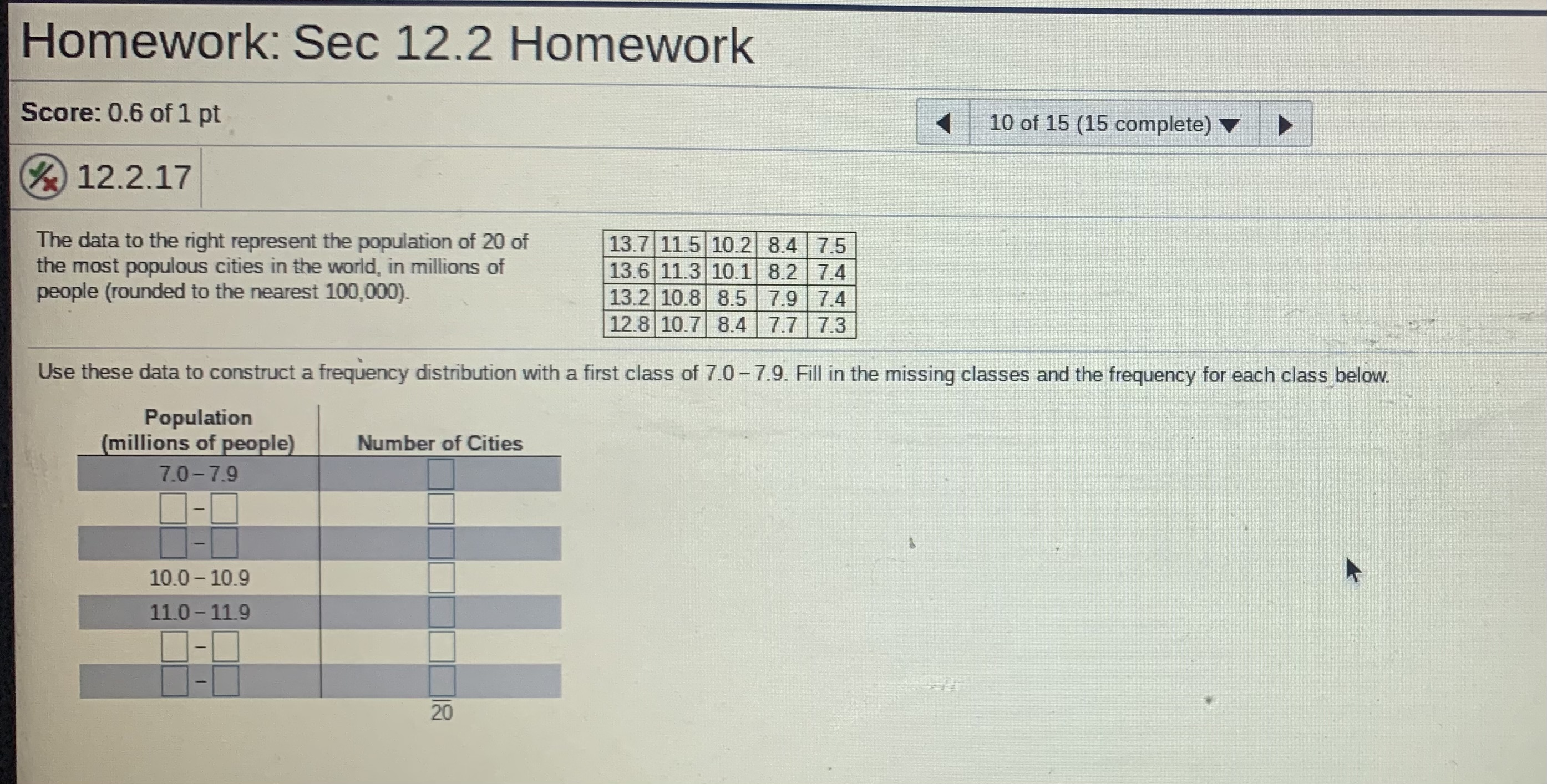 8.4.19 Determine the volume of the shaded region. 3 ft. When appropriate,
