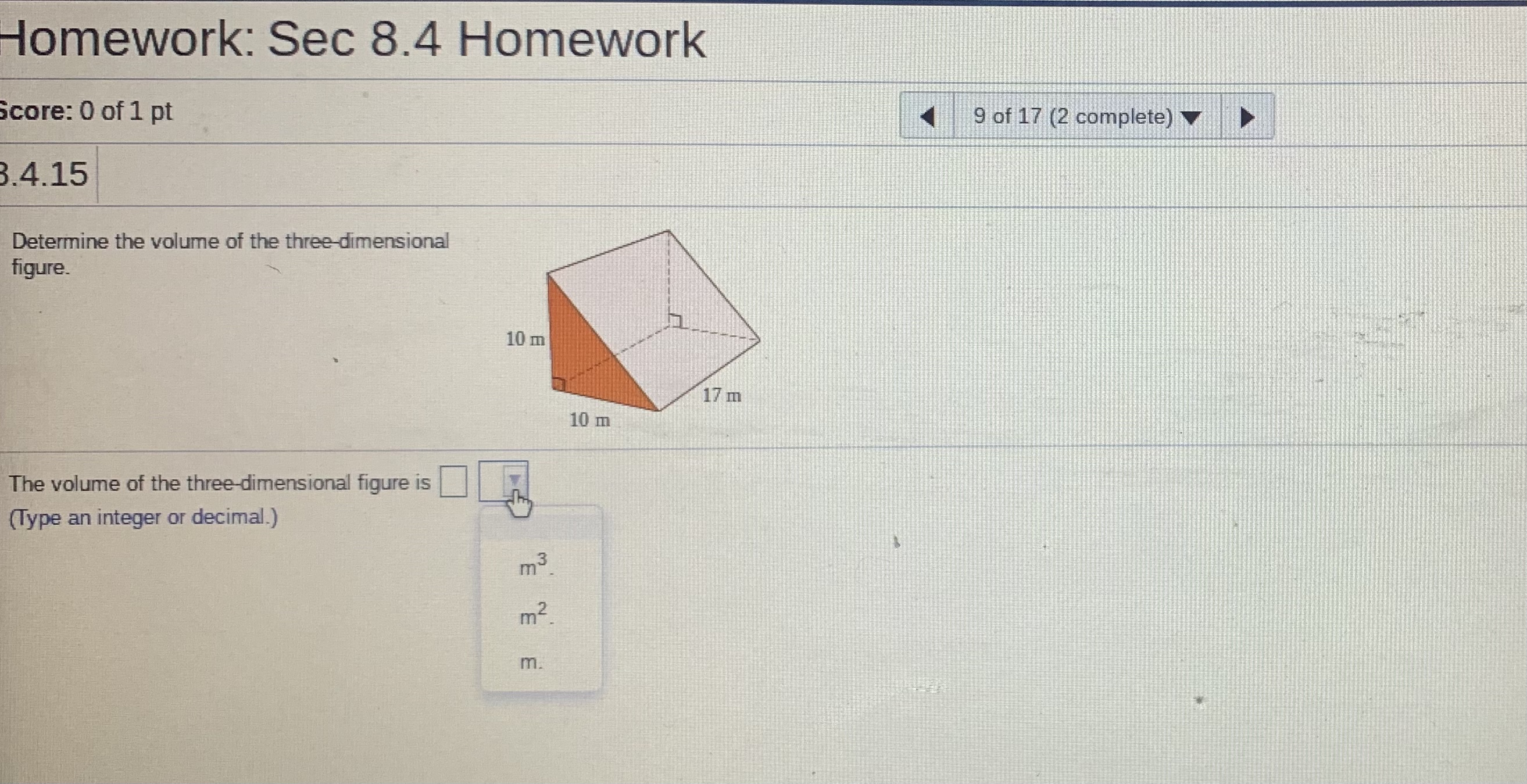 yd3 = f1 3Homework: Sec 8.4 Homework Score: 0 of 1 pt