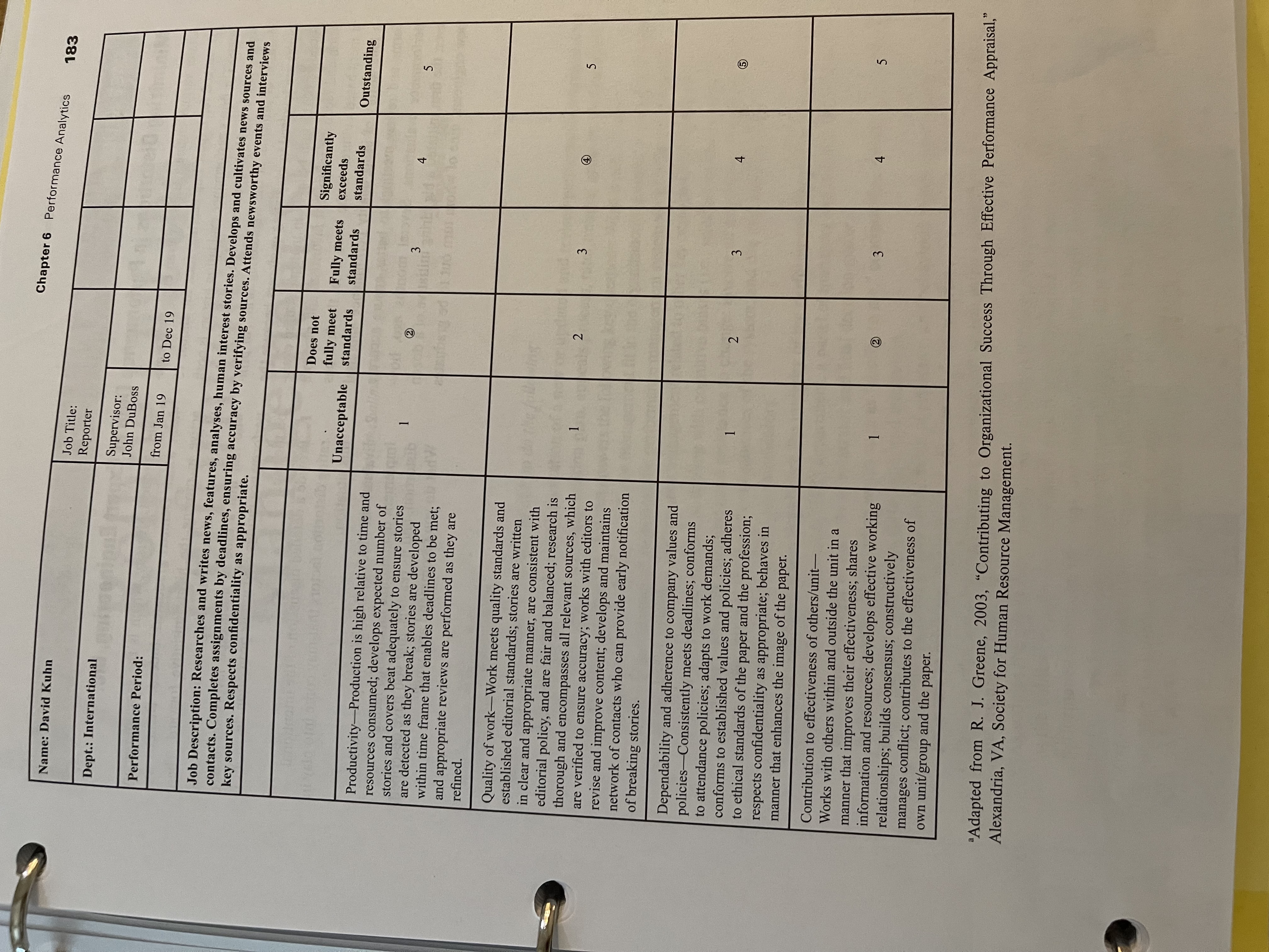 to use the information in 6-1 to answer the questions at the