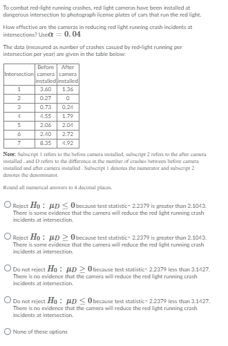 conclude there is an evidence of unequal variances. O 0'? 75 0'3: