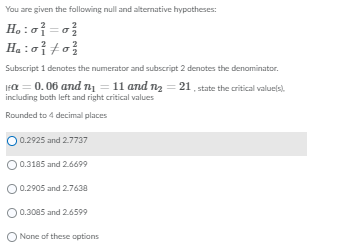 unemployment at 62%. Test an appropriate hypothesis and state your conclusion. (I
