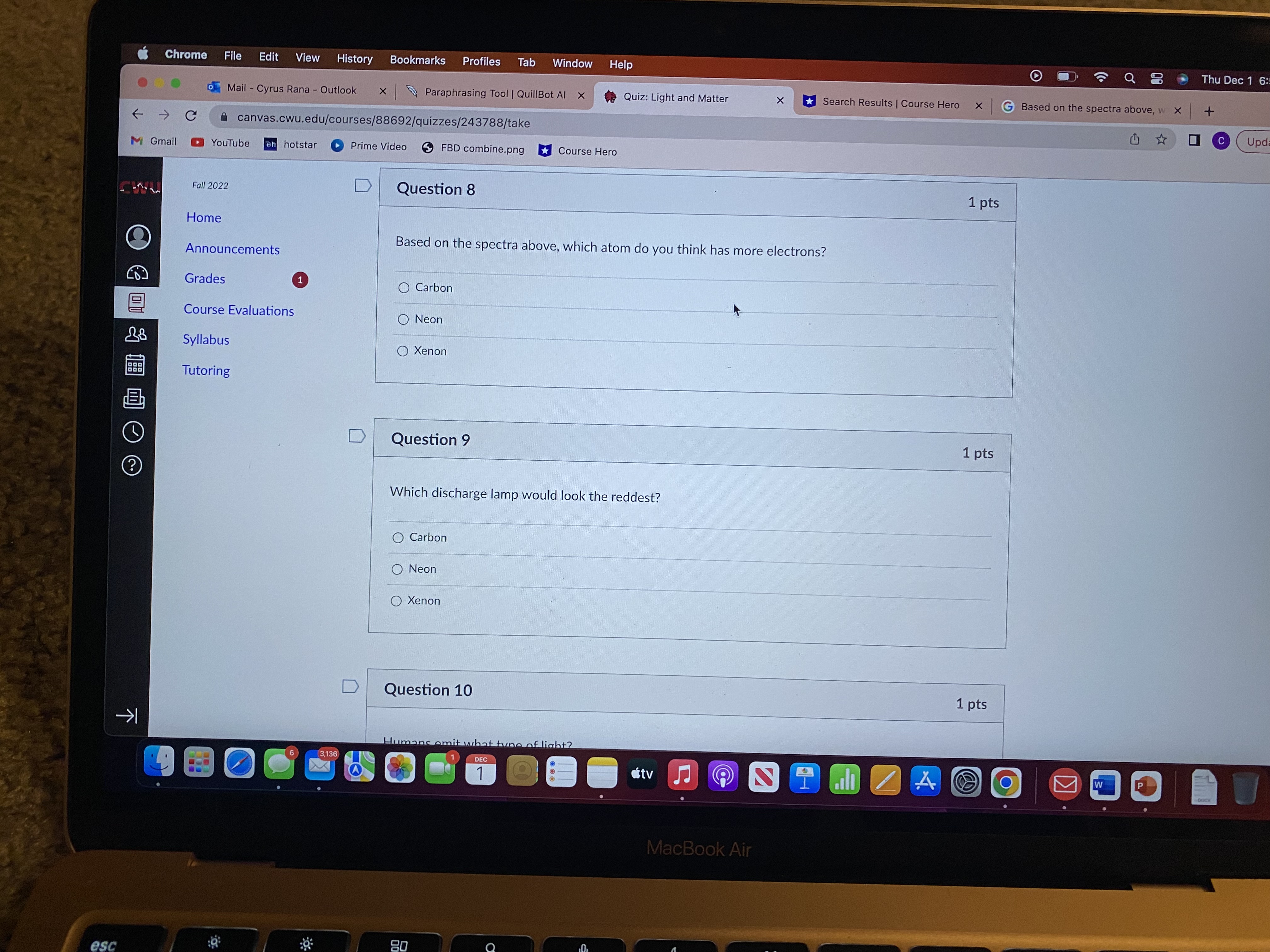 Mail - Cyrus Rana - Outlook X Paraphrasing Tool | QuillBot Al
