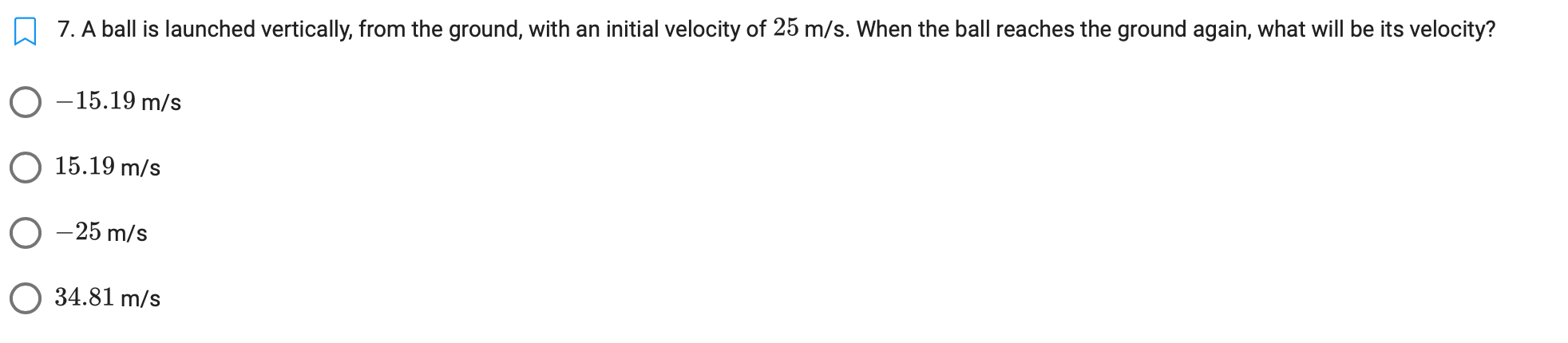 statements about free fall acceleration on Earth is accurate? O It is