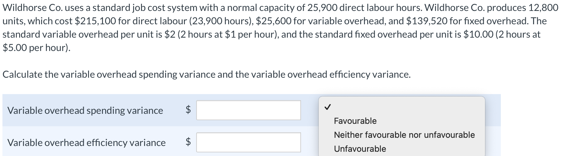 Q15: **side note: determine if each one are favourable, unfavourable or neither