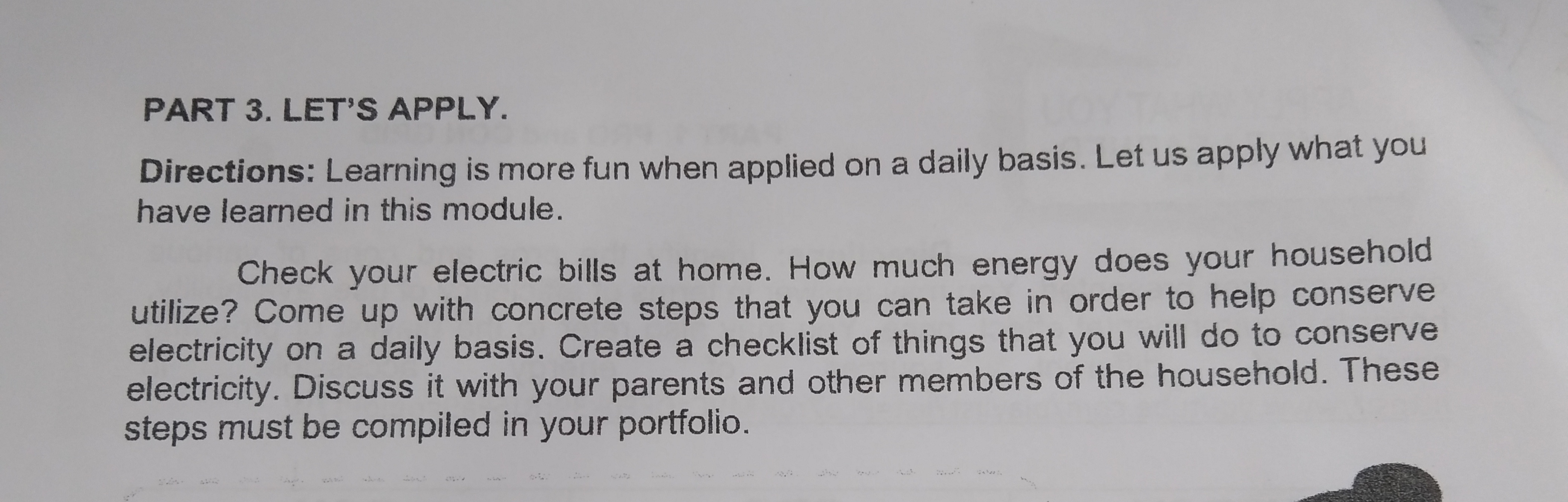 on a daily basis. Let us apply what you have learned in