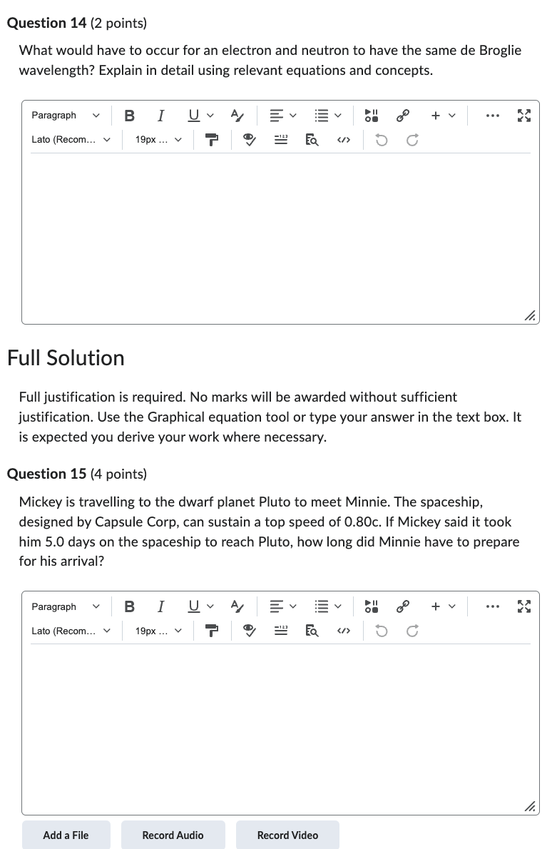electron and neutron to have the same de Broglie wavelength? Explain in