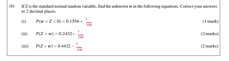 need help in this standard normal probability question with steps, thank you