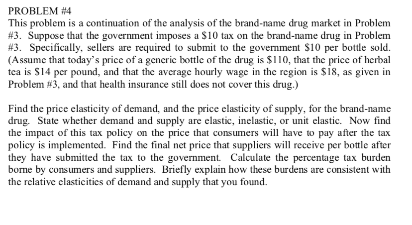 Urgent need problem help for this midterm assignment PROBLEM #4 This problem