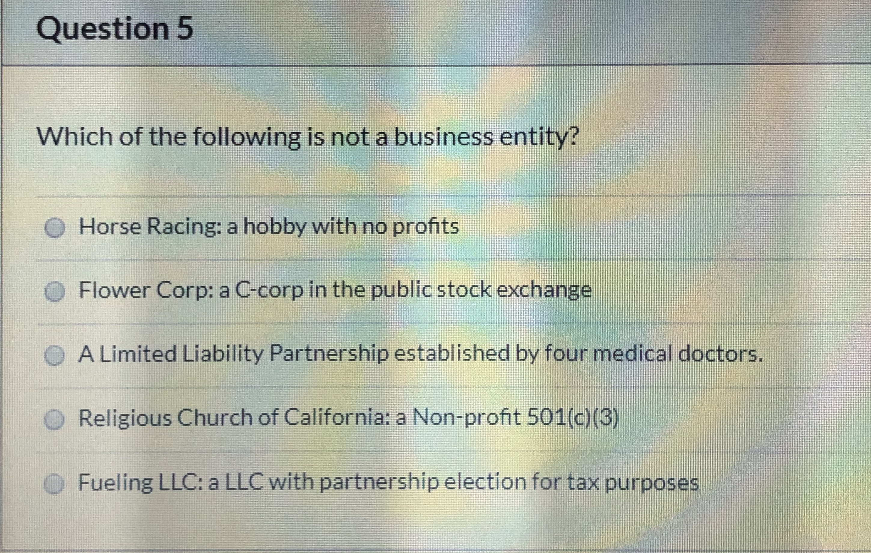 world? O In the legal world equity means "Fairness and Justice" in