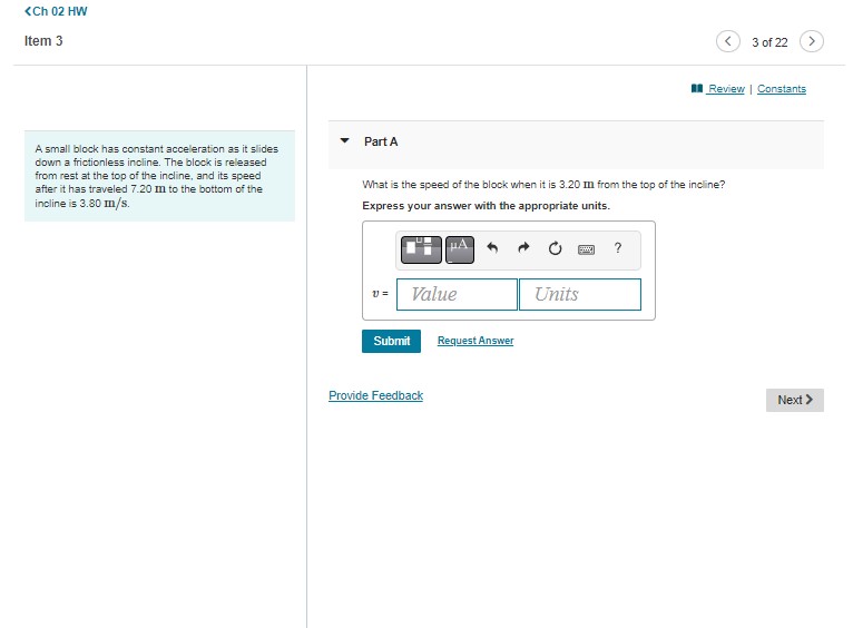 and has velocity What is the I-coordinate of the object when t