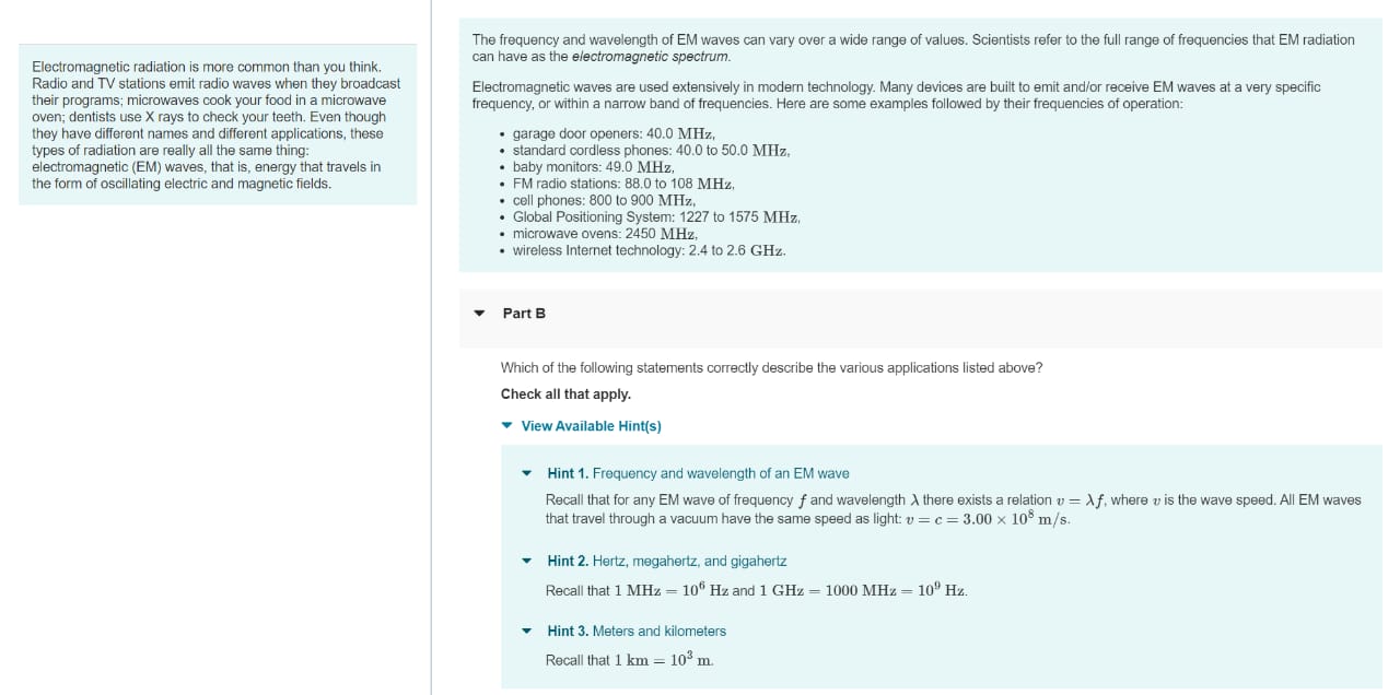 All these technologies use radio waves. including low-frequency microwaves. All these technologies