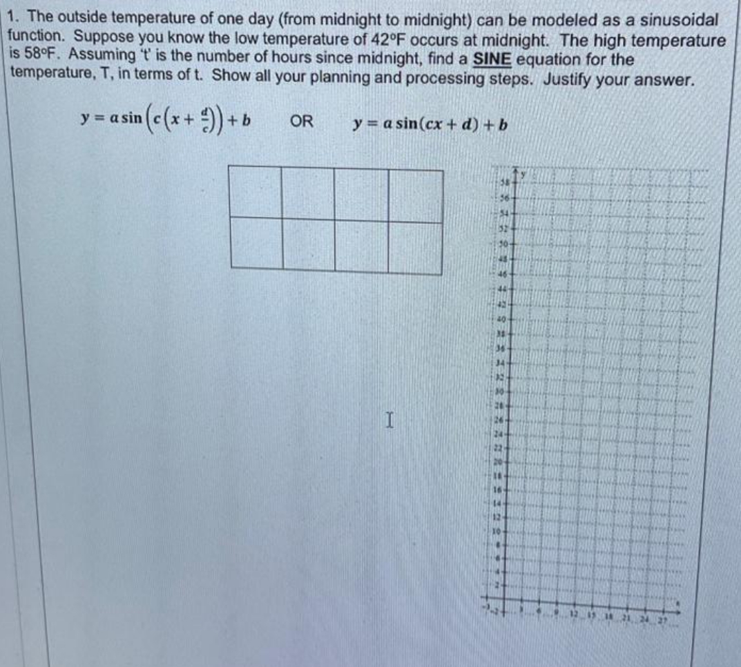 solve it by text only asap 1. The outside temperature of one