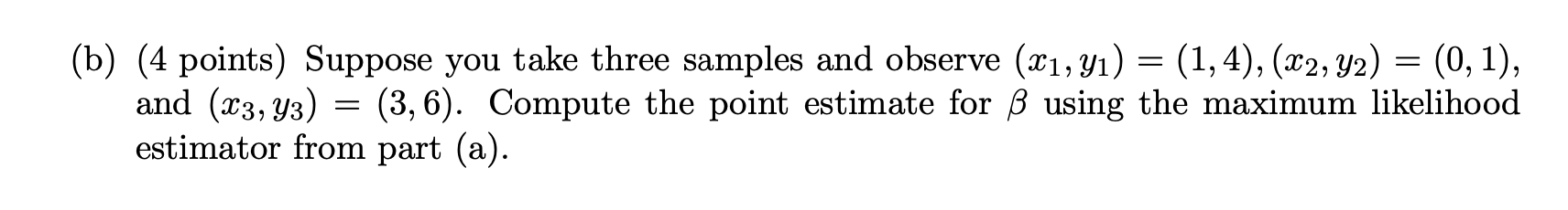 be the values observed from a random sample of X. We assume
