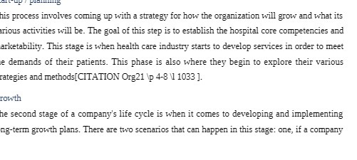 organization will grow and what its arious activities will be. The goal