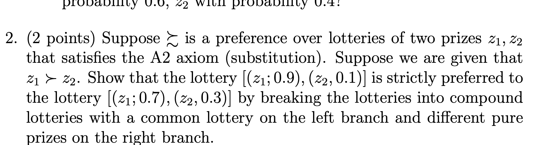 thank you for teaching! probability 0.0, 22 with probability 0.4! 2. (2