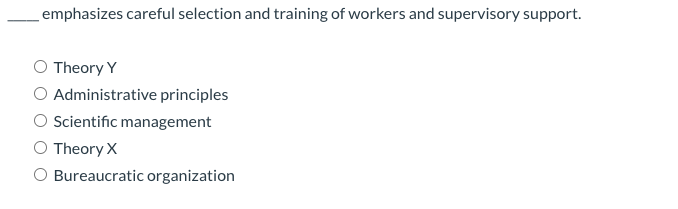 scientific management is to: O use large databases and mathematics to solve