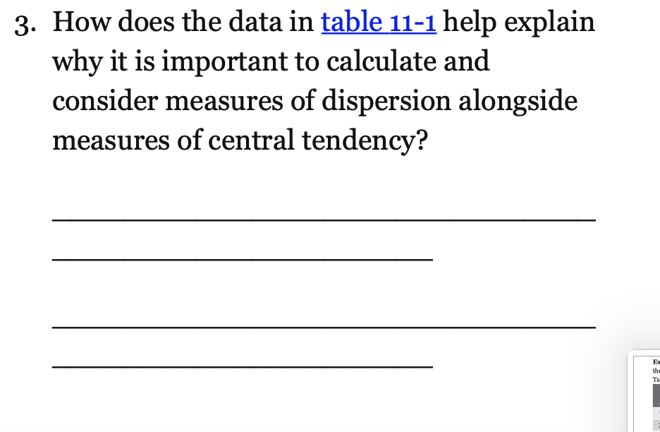 applies to the data. Exercise 11-3. For this exercise you will use