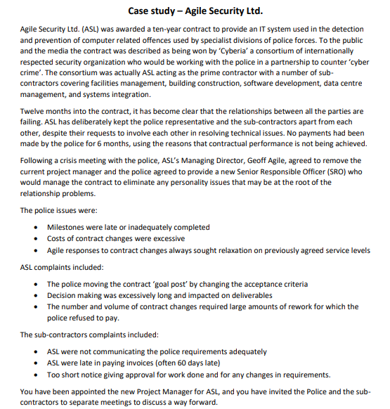 You should NEVER write a case study report by answering the questions