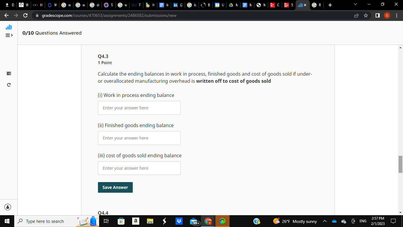 Budgeted direct manufacturing labor cost $250,000 Actual manufacturing overhead cost $111,000 Actual