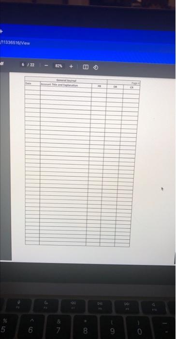 on the equipment was $1 , 500 , , \\ \hline f)