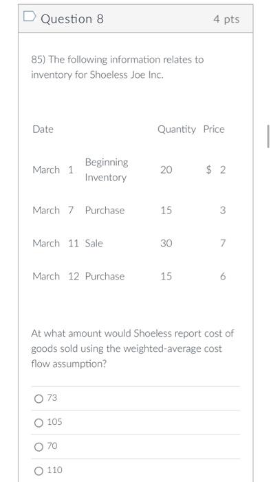 inventory is debited to: A) Purchases. B) Cost of Goods Sold. C)
