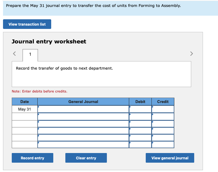 below.) Tamar Company manufactures a single product in two departments: Forming and
