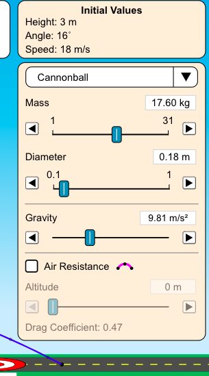 how do I find horizontal distance? Please be thorough with calculations. I