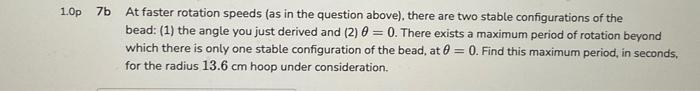your answer may lie outside the numerical tolerance. A single bead can