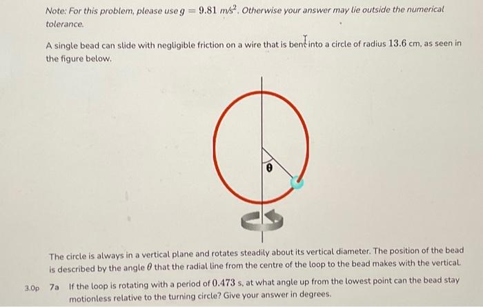 slide with negligible friction on a wire that is bent into a