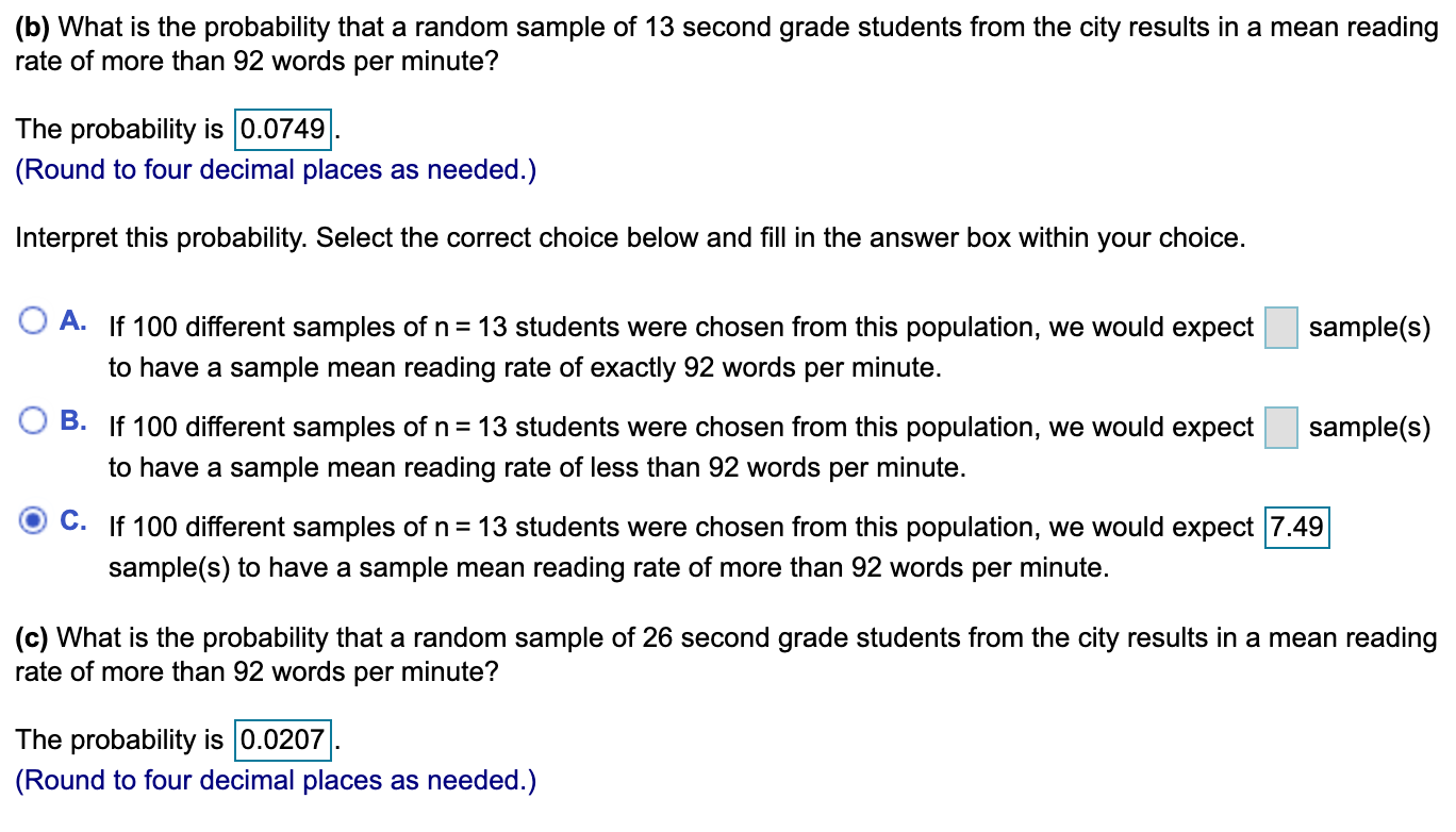 wpm. Complete parts (a) through (f). Click here to View the standard