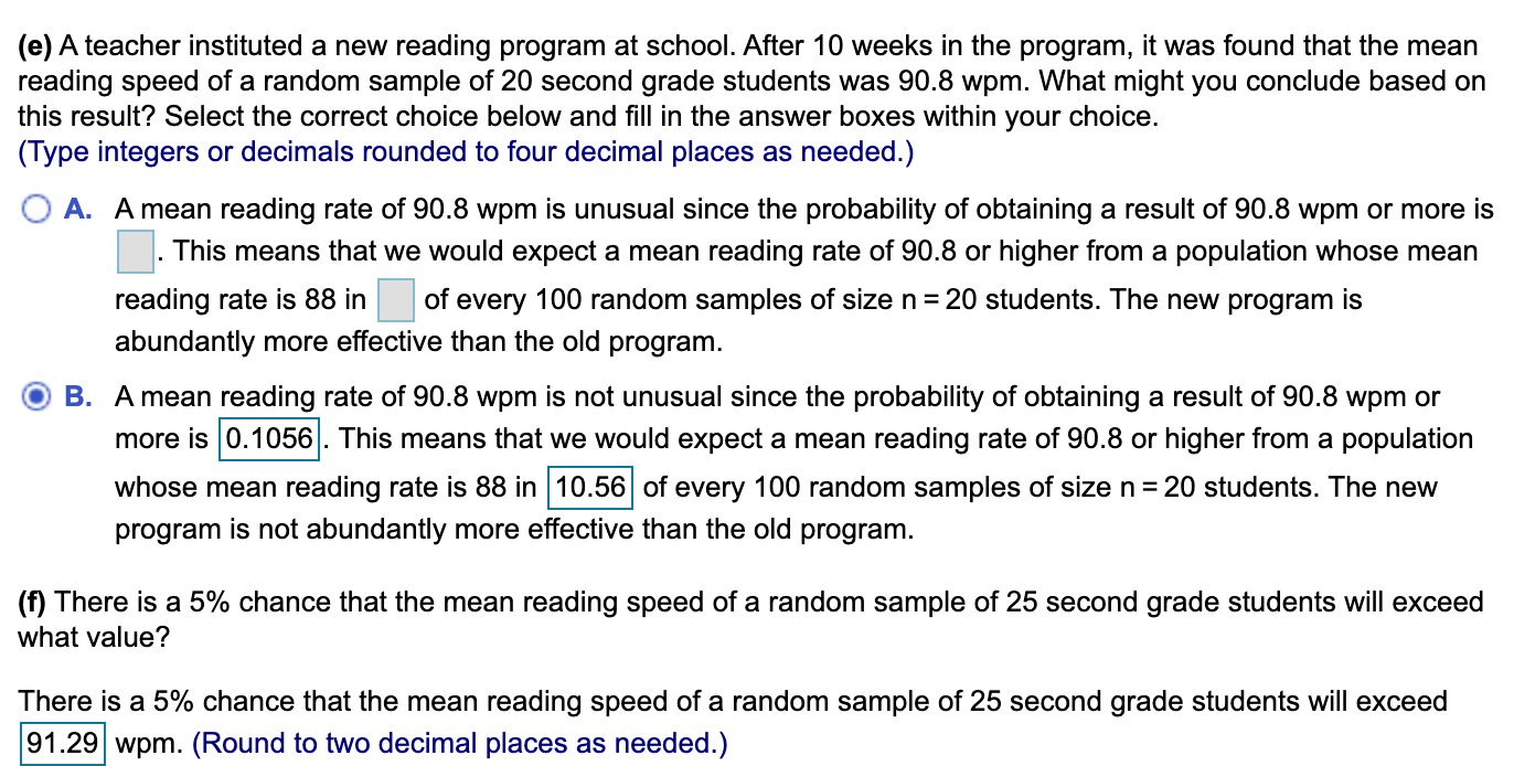 (Egg); (a) What is the probability a randomly selected student in the