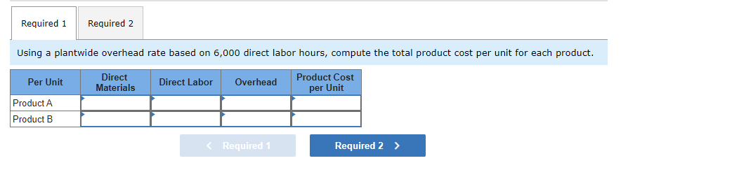 products of Vigano Manufacturing. Cost Activity Machine setup Parts handling Quality inspections
