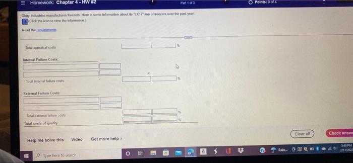 engineers improving design. Testing and inspection hours per unit Percentage of units