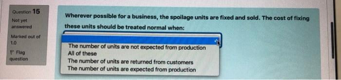 number of units are returned from customers The number of units are